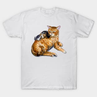 Kitty and Buddy T-Shirt